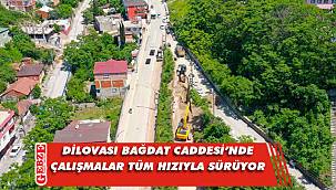 Dilovası Bağdat Caddesi'nde hummalı çalışma