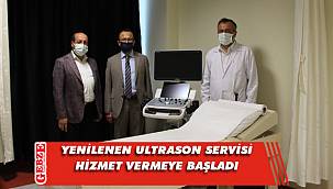 Dilovası Devlet Hastanesi'nde ultrason servisi yenilendi