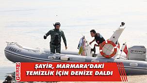 Dilovası sahillerinde müsilaj için farkındalık çalışması