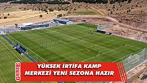 Erciyes'teki futbol kompleksi, kamplar ve hazırlık maçları için hazır