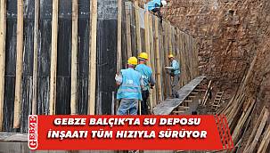 Gebze Balçık'ta çalışmalar son sürat