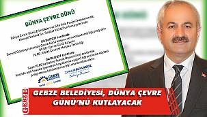 Gebze Belediyesi’nden Dünya Çevre Günü etkinlikleri