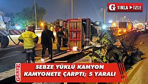 Gebze D-100'de kaza; 5 yaralı