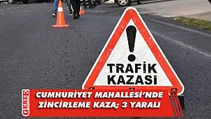 Gebze’de zincirleme kaza; 3 yaralı