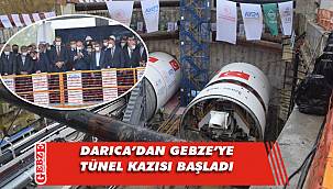 Gebze OSB-Darıca Metro hattı için kritik gün