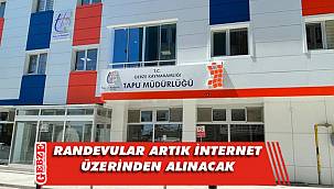 Gebze Tapu Müdürlüğü'nden önemli duyuru