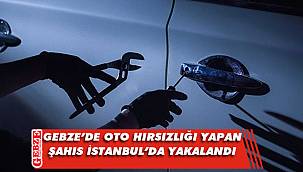 Gebze’ye dadanan oto hırsızı, İstanbul’da yakalandı