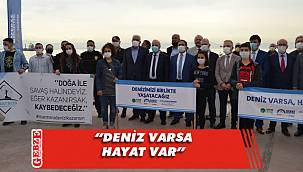 Gebzeliler Eskihisar'dan Marmara Denizi için haykırdı