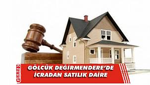 Gölcük’te icradan satılık daire 
