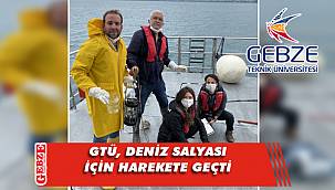 GTÜ'den deniz salyasına çözüm için çalışma