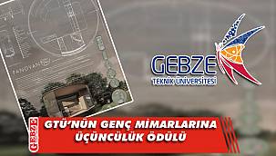 GTÜ’lü öğrencilere üçüncülük ödülü