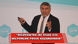 Hamza Şayir, iki yıllık çalışmalarını anlattı