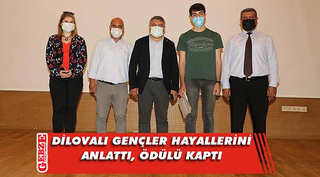 Hayalindeki Dilovası’nı anlatanlar ödüllerini aldı