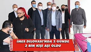 İMES Dilovası'nda aşı seferberliği sürüyor