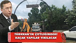 İYİ Partili Türkkan'ın çiftliğinde tahliye işlemi başladı