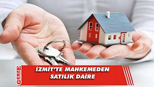 İzmit Yenidoğan’da mahkemeden satılık daire