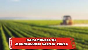 Karamürsel’de mahkemeden satılık tarla