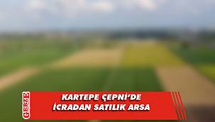 Kartepe Çepni'de icradan satılık arsa