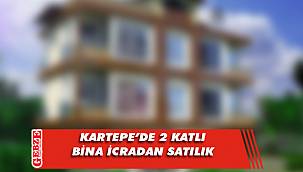 Kartepe’de 2 katlı bina icradan satılık