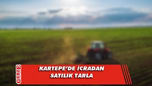 Kartepe’de 7 bin 682 metrekare tarla icradan satılıktır