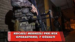 Kocaeli merkezli 6 ilde terör operasyonu
