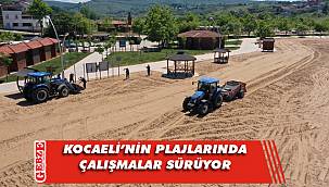 Kocaeli'nin mavi bayraklı plajlarında çalışmalar sürüyor
