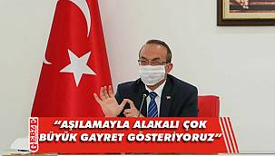  Kocaeli Valisi Yavuz'dan COVİD-19'a karşı aşı çağrısı