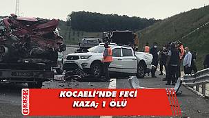 Kuzey Marmara Otoyolu'nda feci kaza