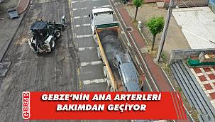 Mehmet Akif Ersoy Caddesi bakımdan geçti