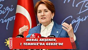 Meral Akşener’in Gebze programı netleşti
