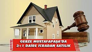 Mustafapaşa'da icradan satılık daire