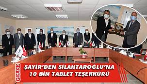 Şayir, Silahtaroğlu’yla bir araya geldi