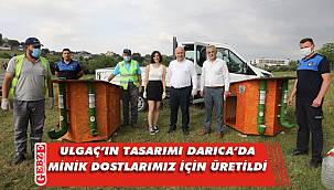 Üniversite öğrencisinin tasarımı Darıca'da uygulandı