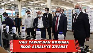 Vali Yavuz, Koruma Klor Alkali'yi gezdi