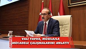 Vali Yavuz, toplantıda müsilaj çalışmalarını değerlendirdi