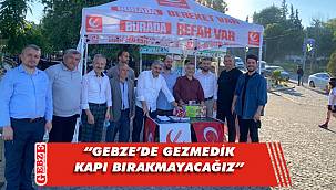 Yeniden Refah Eskihisar'da stant açtı