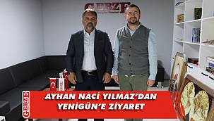 Yılmaz, Gebze Yenigün Gazetesi'ni ziyaret etti