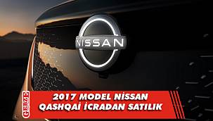 2017 model Nissan Qashqai icradan satılık