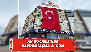 AK Parti Kocaeli'nde bayramlaşma programı belli oldu