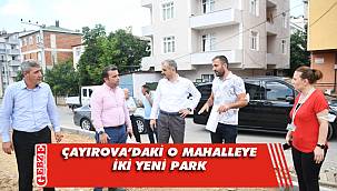 Atatürk Mahallesi’ne iki yeni park
