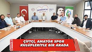 Başkan Çiftçi'den spor kulüplerine tam destek