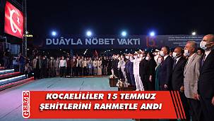 Binlerce Kocaelili meydanlarda buluştu