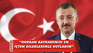 Büyükakın'dan Kurban Bayramı mesajı