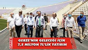 Büyükakın, Gebze'nin yeni yatırımlarını yerinde inceledi