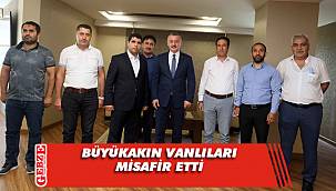 Tahir Büyükakın'ın konukları Vanlılardı