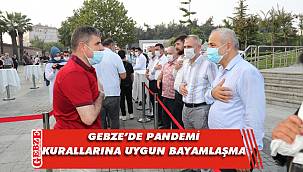 Büyükgöz, Gebzelilerle bayramlaştı