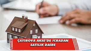 Çayırova Akse'de 85 metrekare daire icradan satılık