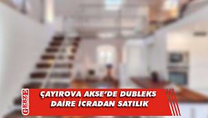 Çayırova Akse’de dubleks daire icradan satılık