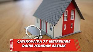 Çayırova’da 77 metrekare daire icradan satılık