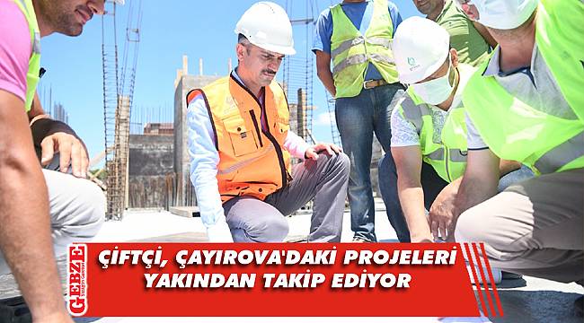 Çayırova'da çalışmalar dört koldan devam ediyor